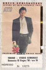 Biglietto Concerto BRUCE SPRINGSTEEN TUNNEL OF LOVE EXPRESS TOUR 1988 Torino
