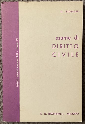 Esame diritto civile per - civile,