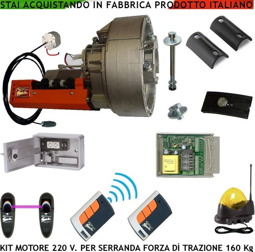 Kit automatismo serranda - serranda, 160