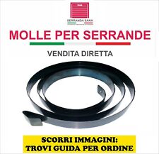 MOLLA PER SERRANDE GARAGE IN ACCIAIO TEMPERATO C67s ALTA RESISTENZA -MADEinITALY
