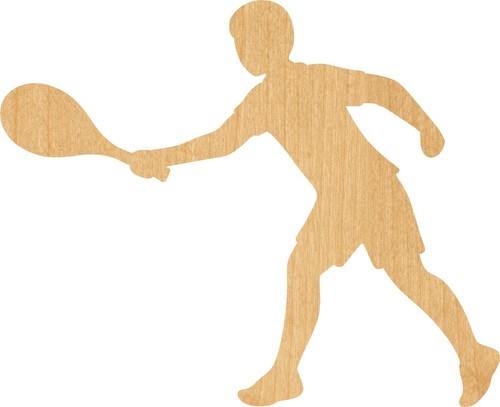 Tennis giocatore taglio - , laser