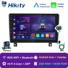 Autoradio 64 GB 9" Android 15 Carplay GPS Navigatore per Opel Astra H Caravan 2005-2014