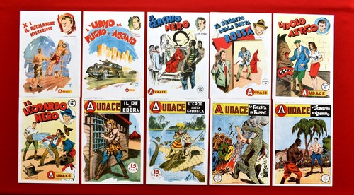 Audace con furio - 1/80, sequenza