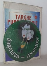TARGA PUBBLICITARIA IN LATTA