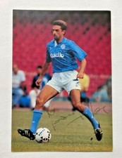 CARTOLINA NAPOLI MASSIMO FILARDI ULTRAZZURRO STADIO VOIELLO 1991 1992