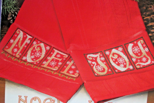 Asciugamani noel joy elegance - joy,
