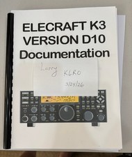 Elecraft K3 Manuale