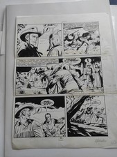 BELLISSIMA TAVOLA ORIGINALE TEX RAFFAELE DELLA MONICA