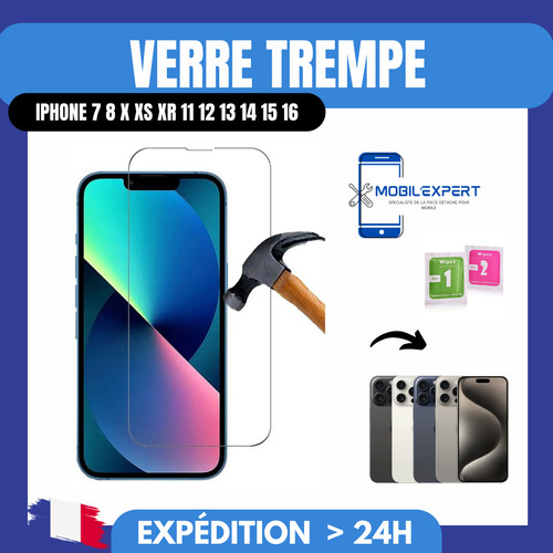 Verre trempe vitre - verre, /