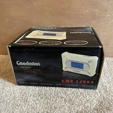 Goodmans Personal Mp3 wma Jukebox modello anni 2000 con scatola bianco e argento