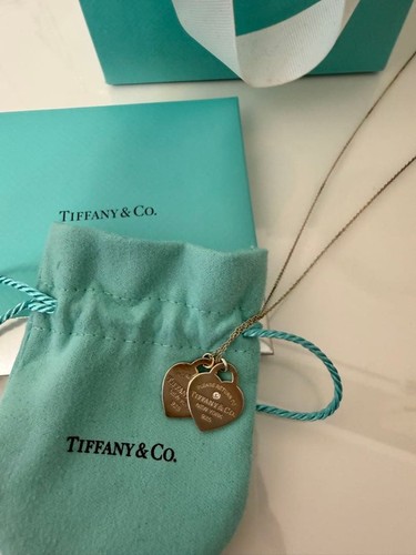 Collana doppio cuore - , tiffany