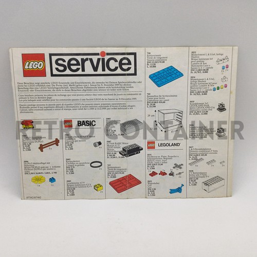 Lego service catalogo - service,