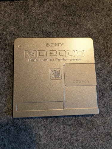 Minidisco sony md2000 - minidisco, 74