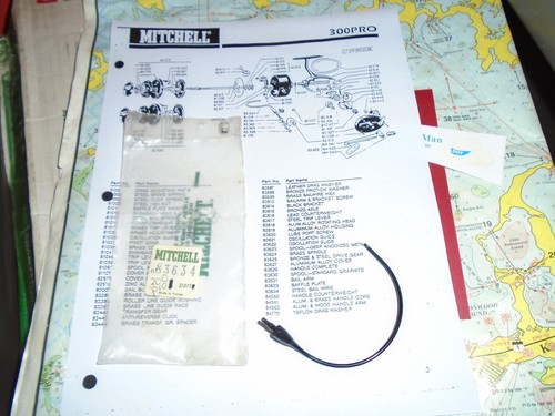 Mitchell 300pro reel bail wire - 300pro,
