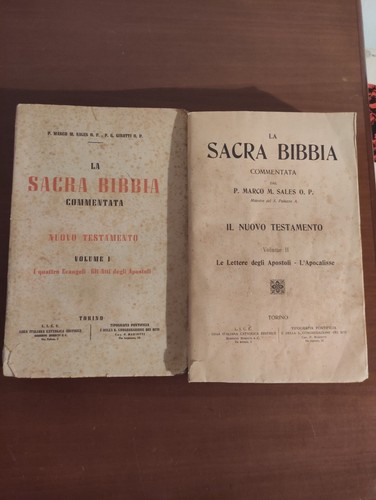 Sacra bibbia commentata - bibbia,