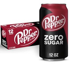 Dr Pepper Zero Sugar Soda Pop