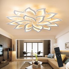 Plafoniera Led soffitto stile Moderno Dimmerabile Lampadario Camera da letto con
