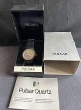 Pulsar Quartz 2001 Orologio Da Polso Vintage