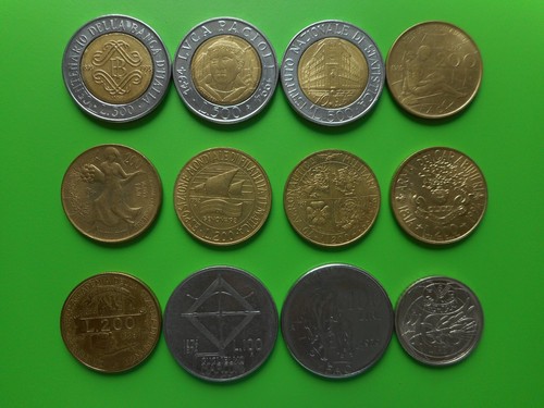 Italia 100 200 500 - italia, lire