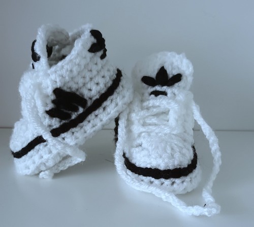 Scarpe all uncinetto bambino - all'uncinetto,
