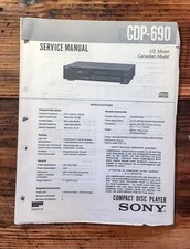 Sony cdp 690 lettore - lettore, cd