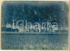 1930 ca BORGOLOMBARDO Veduta panoramica con villette in costruzione - Foto 24x18