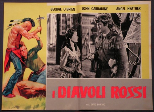 Fotobusta diavoli rossi 1951 - fotobusta,