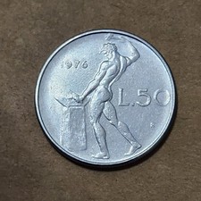ITALY 🇮🇹 FIFTY (50) LIRE