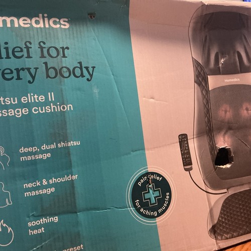 Homedics back massager with - back,