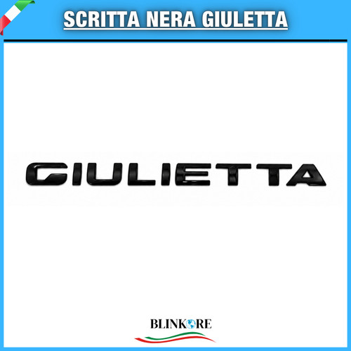 Scritta logo giulietta - logo, baule