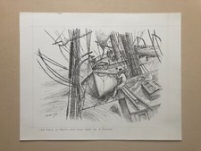 Nave A Vela In Tempesta Con