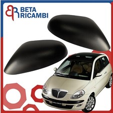 Calotte Specchietto Retrovisore Lancia Ypsilon (843) Sinistra + Destra Nere