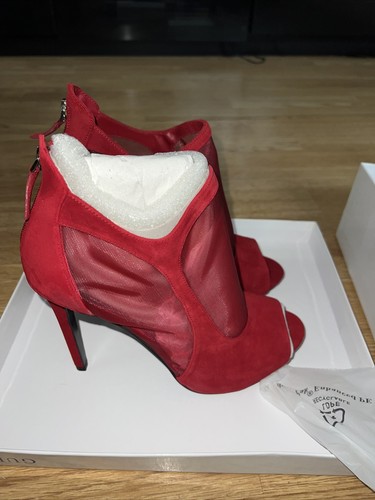 Stivaletto guess rosso - stivaletto, tacco