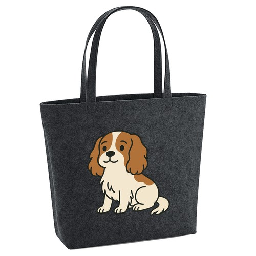 Shopper feltro cavalier - shopper, in