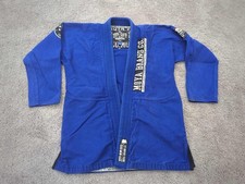 Moya Brand Co Kimono Top Uomo A2L BJJ Gi Giacca Blu Brazilian Jiu Jitsu