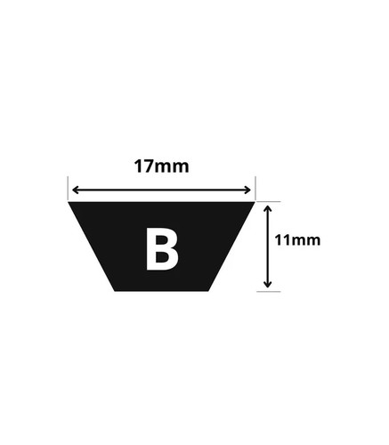 Cinghia trapezoidale sezione - cinghia,