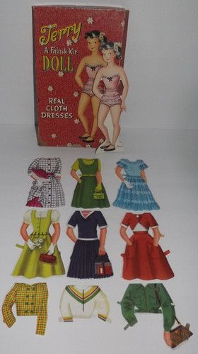 Vintage terry fabric doll - a,