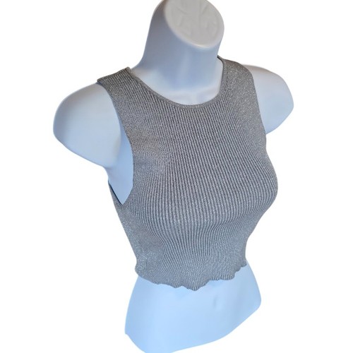 Canotta zara maglia crop donna - zara,