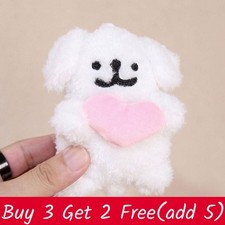 Peluche corto cane maltese