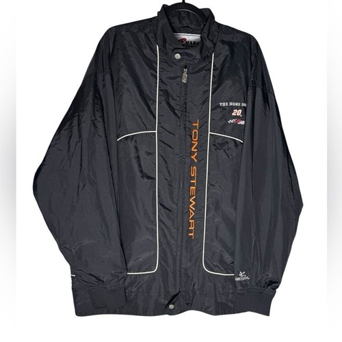 Giacca nylon nera vintage