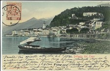 Cartolina ill. Bellagio dal