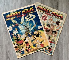 2 Vintage 1936, 1938 Mickey