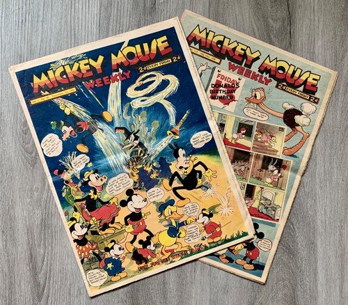 Vintage 1936 1938 mickey - 2, 1936,