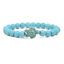 Bracciale con tartaruga marina - bracciale,