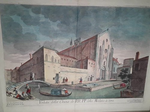 Veduta veneziana xviii secolo - veduta,
