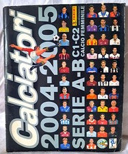 Calciatori Panini 2004-2005- Album semicompleto con circa 750 figurine applicate