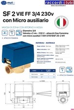 MUT MECCANICA SF VALVOLA DI