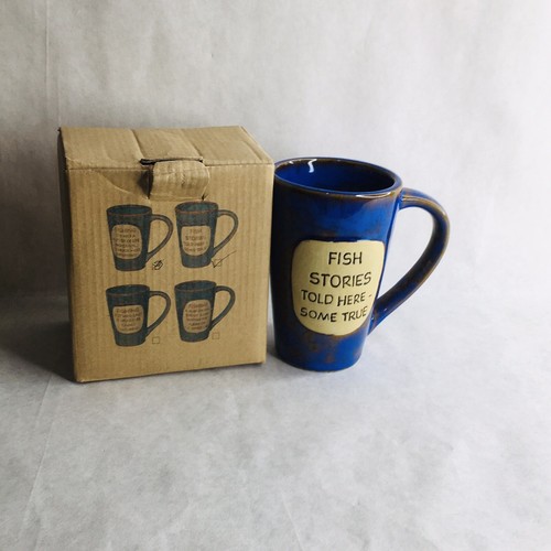Coffee cup mug burton fish - mug,