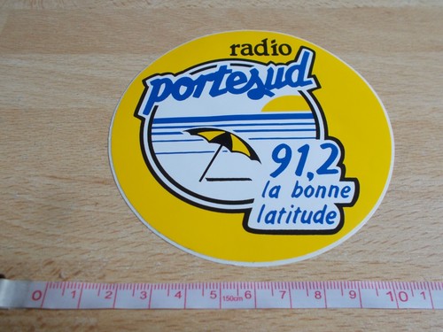 Adesivo radio porta - radio, sud
