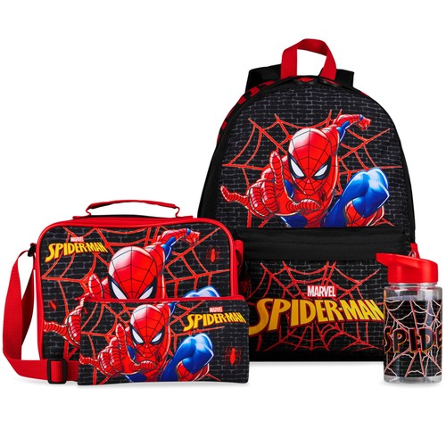 Spiderman zainetto bambino set - zainetto,